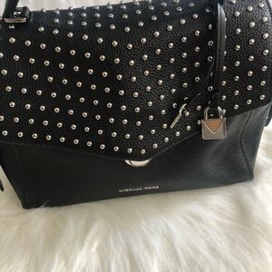 Michael Kors Bristol satchel med  studded  purse